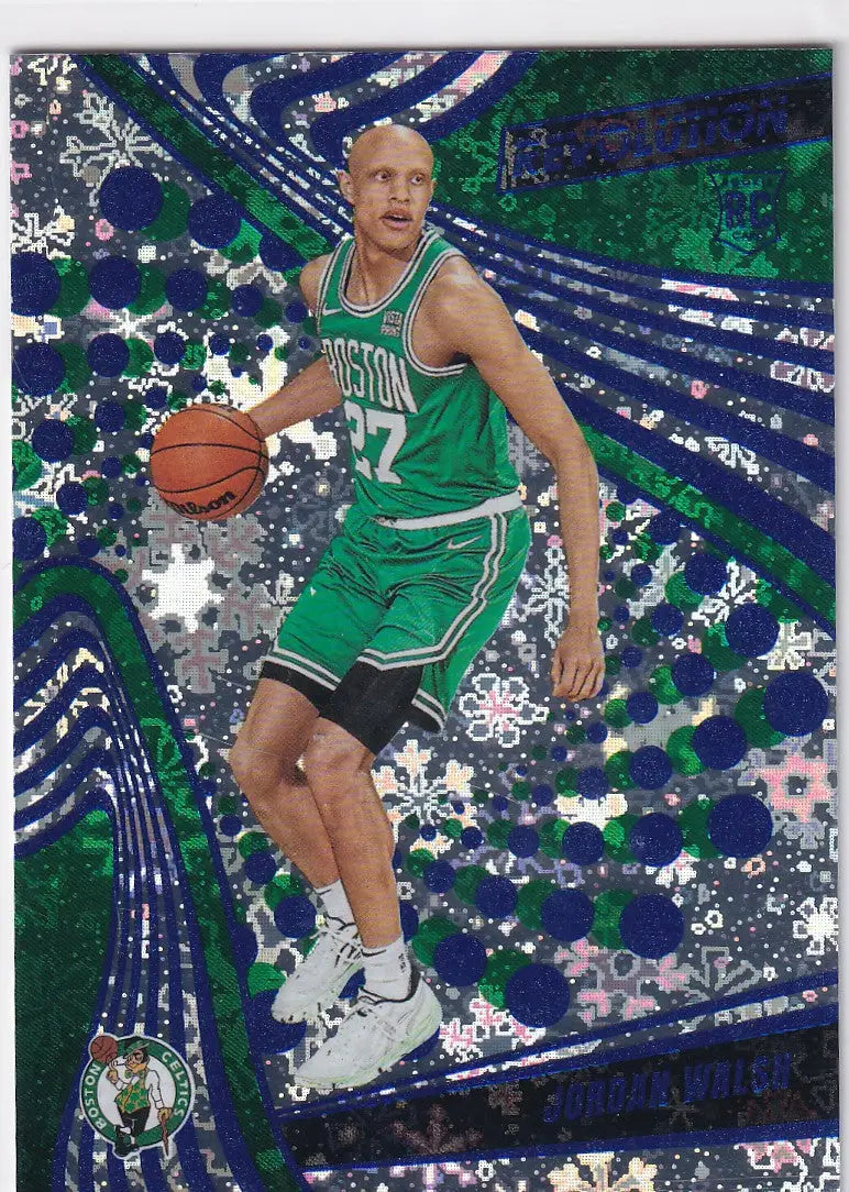 2023-24 REVOLUTION #138 JORDAN WALSH WINTER- BOSTON CELTICS - Basketball Card Single