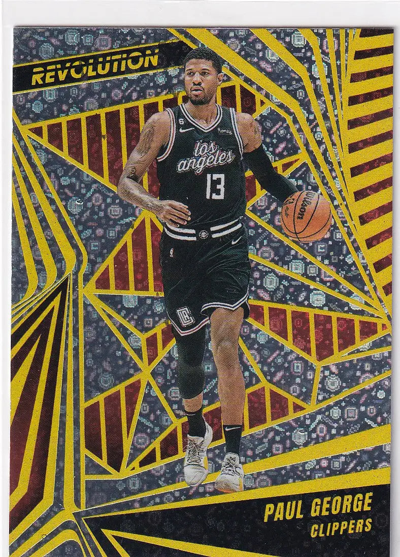 2023-24 REVOLUTION #27 PAUL GEORGE BLIZZARD- LOS ANGELES CLIPPERS - Basketball Card Single
