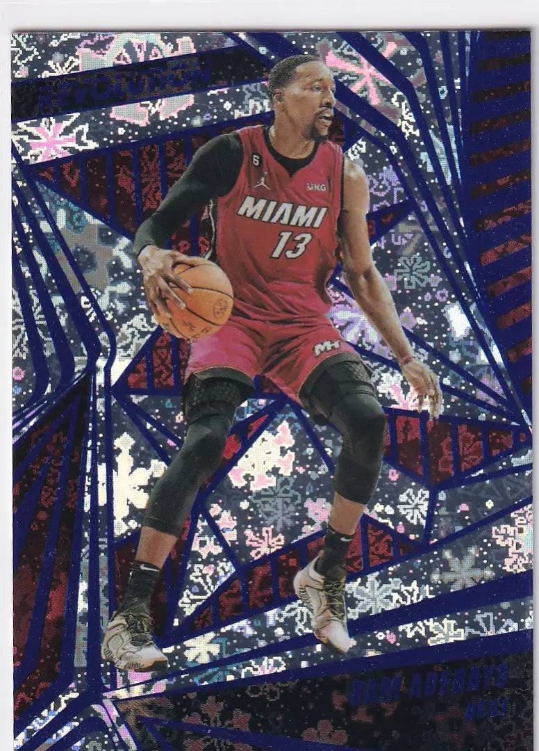 2023-24 REVOLUTION #29 BAM ADEBAYO WINTER- MIAMI HEAT - Basketball Card Single