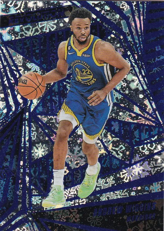 2023-24 REVOLUTION #4 ANDREW WIGGINS WINTER- GOLDEN STATE WARRIORS - Basketball Card Single