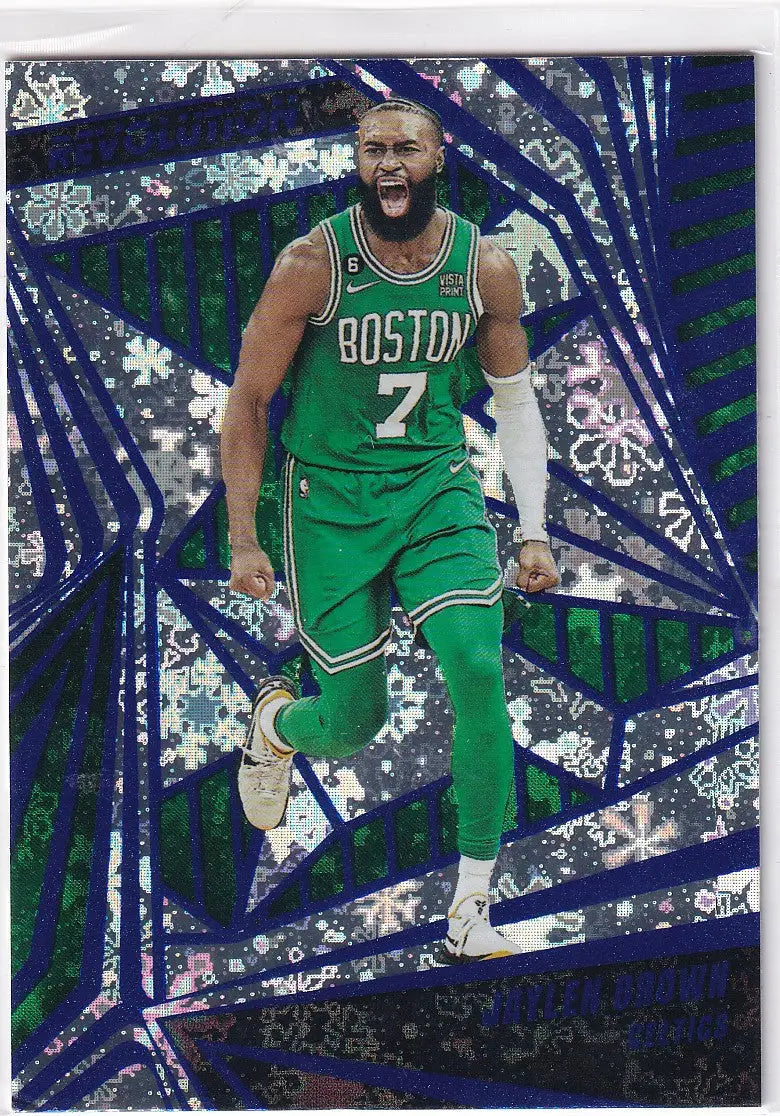 2023-24 REVOLUTION #72 JAYLEN BROWN WINTER- BOSTON CELTICS - Other