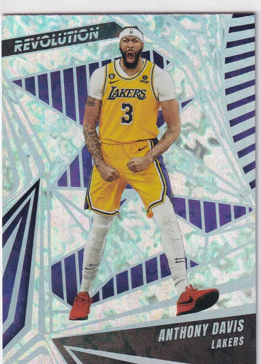 2023-24 REVOLUTION #75 ANTHONY DAVIS AVALANCHE- LOS ANGELES LAKERS - Basketball Card Single