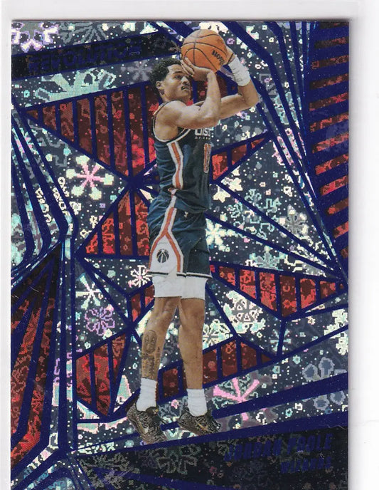 2023-24 REVOLUTION #81 JORDAN POOLE WINTER- WASHINGTION WIZARDS - Basketball Card Single