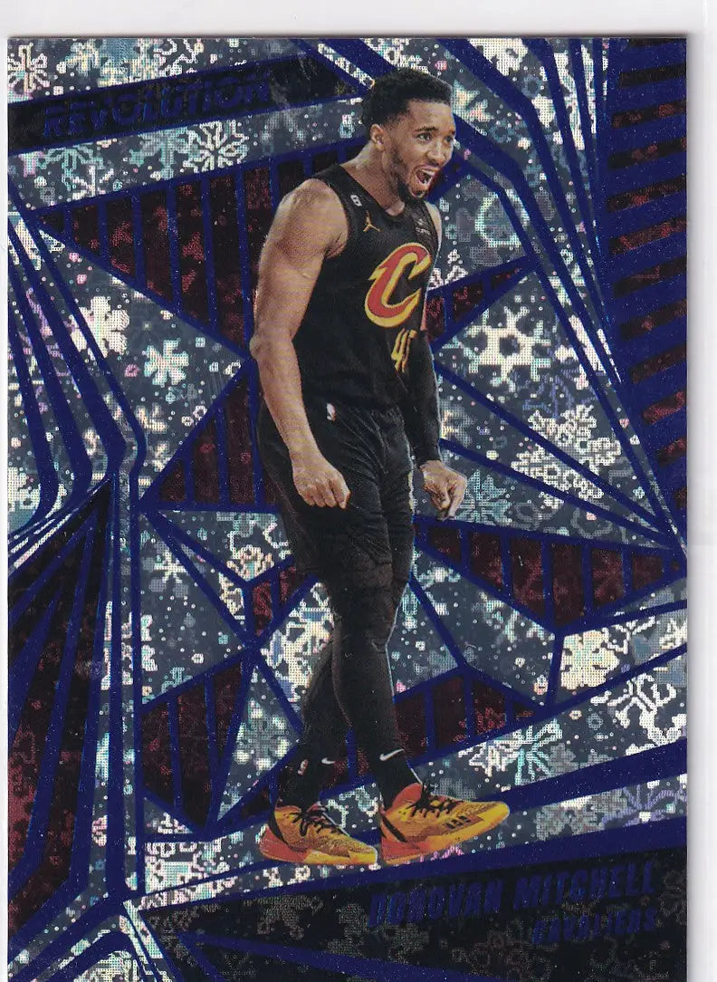 2023-24 REVOLUTION #84 DONOVAN MITCHELL WINTER- CLEVELAND CAVALIERS - Basketball Card Single