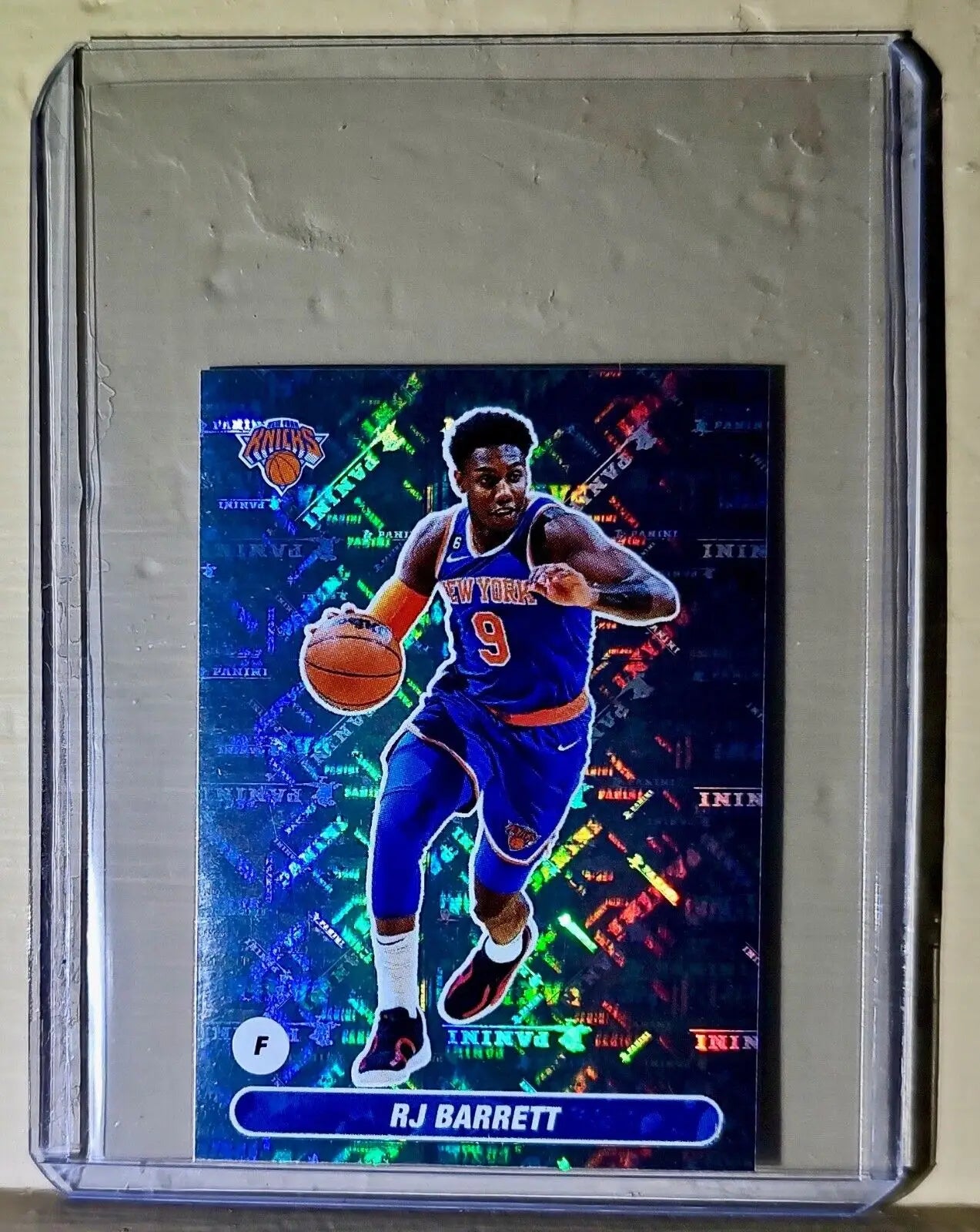 2023-24 RJ Barrett Panini NBA Basketball #229 Sticker New York Knicks - Basketball Card Single