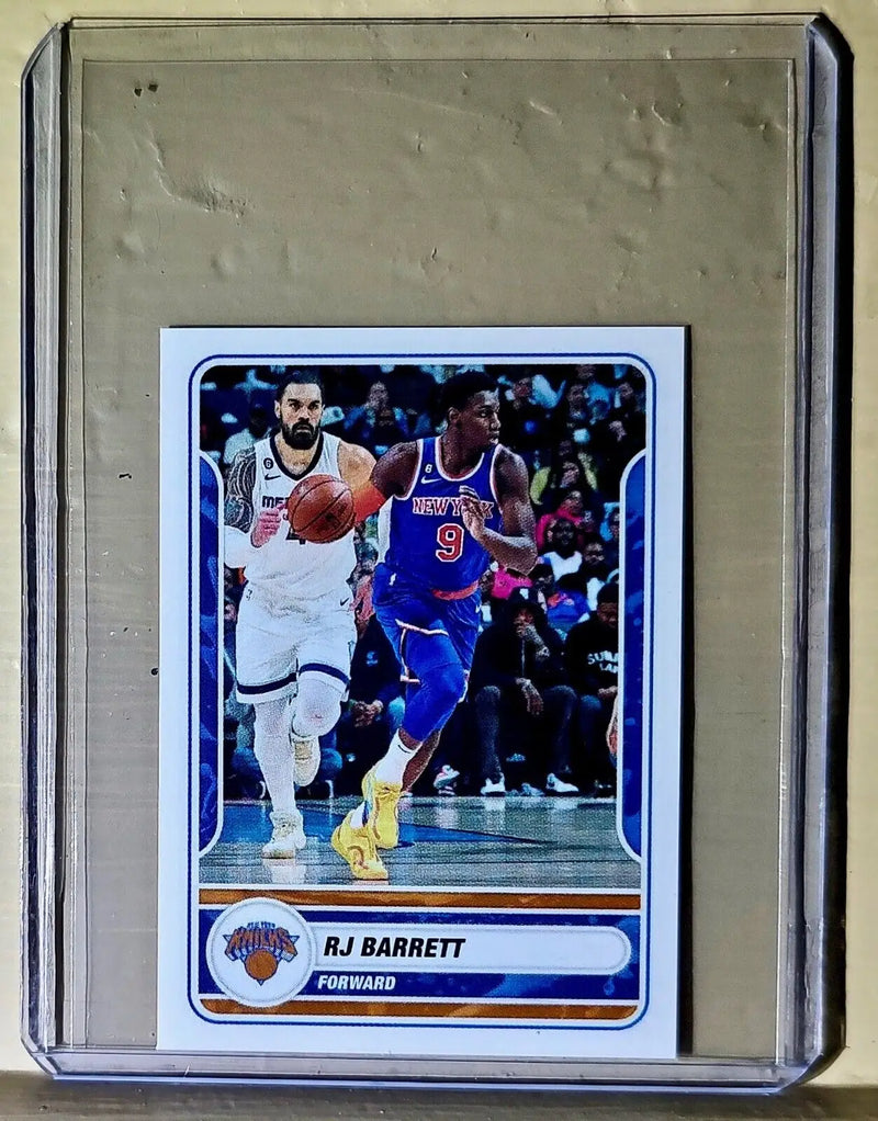 2023-24 RJ Barrett Panini NBA Basketball #236 Sticker New York Knicks - Basketball Card Single