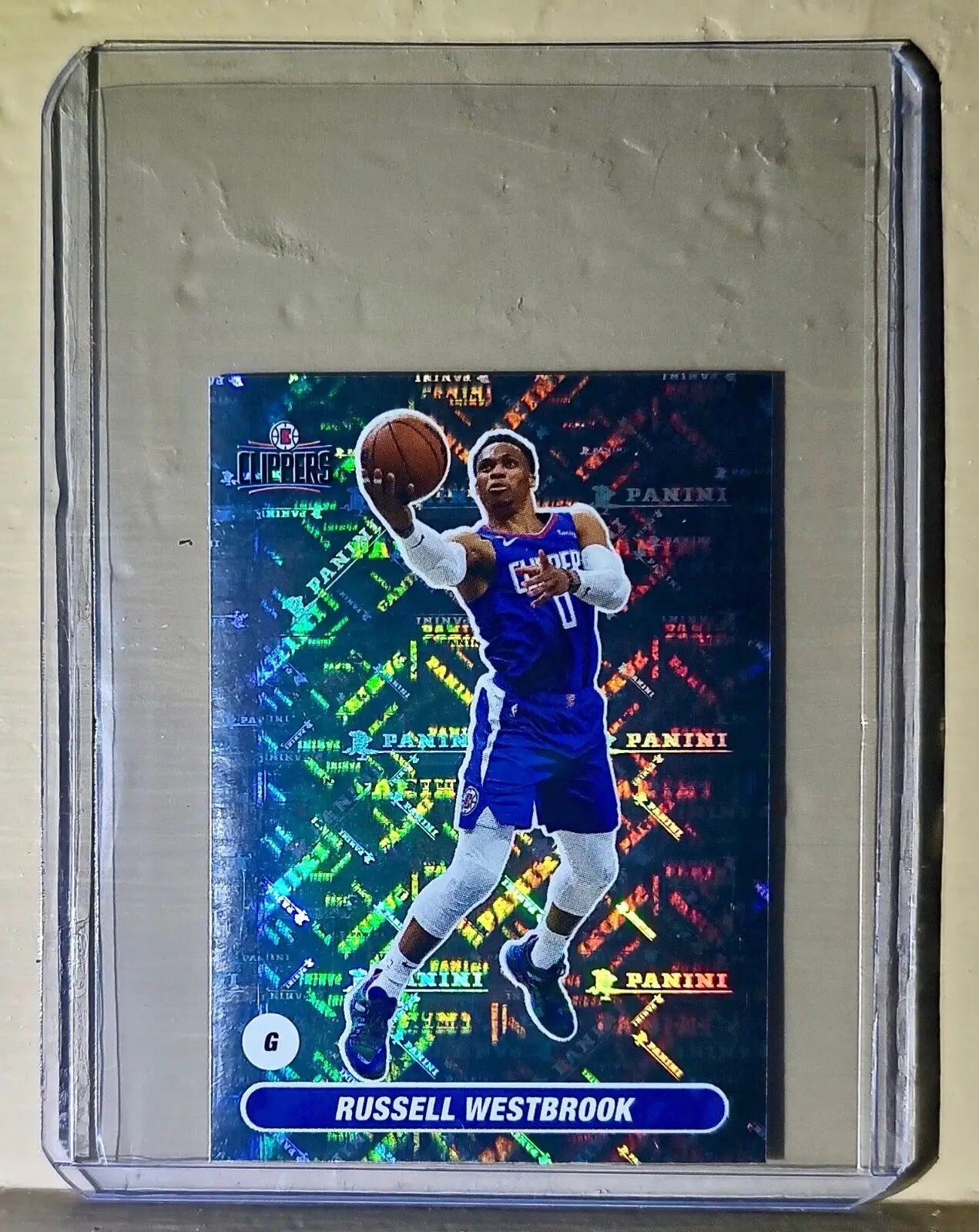 2023-24 Russell Westbrook Panini NBA Basketball #346 Sticker LA Clippers - Basketball Card Single