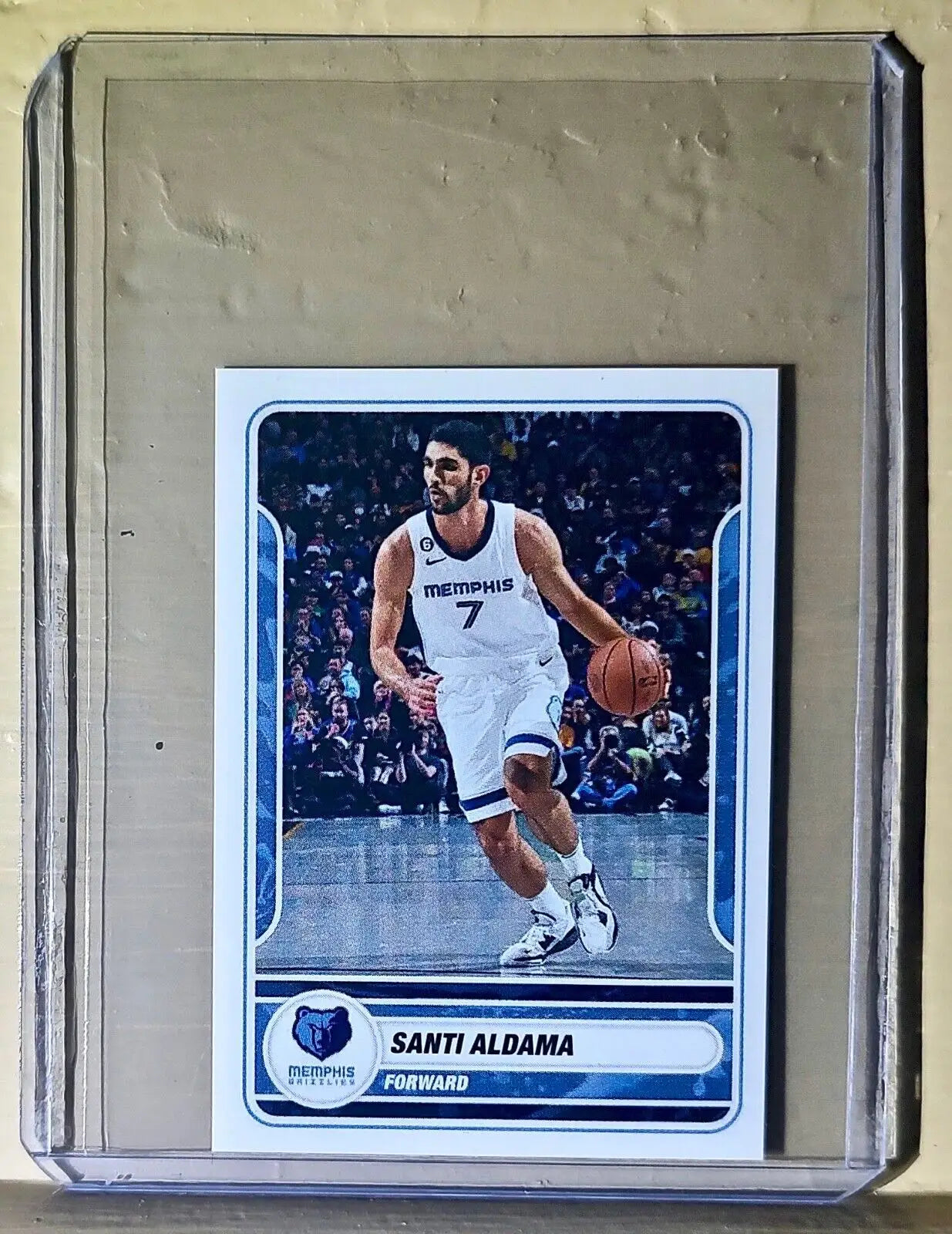 2023-24 Santi Aldama Panini NBA Basketball #384 Sticker Memphis Grizzlies - Basketball Card Single