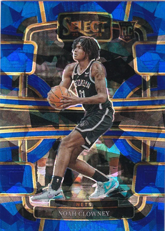 2023-24 SELECT #73 NOAH CLOWNEY CRACKED ICE- BROOKLYN NETS - Basketball Card Single