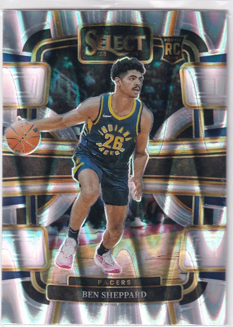 2023-24 SELECT #94 BEN SHEPPARD SIESMIC- INDIANA PACERS - Basketball Card Single