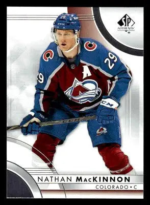 2023-24 SP #87 Nathan MacKinnon - Hockey Card Single