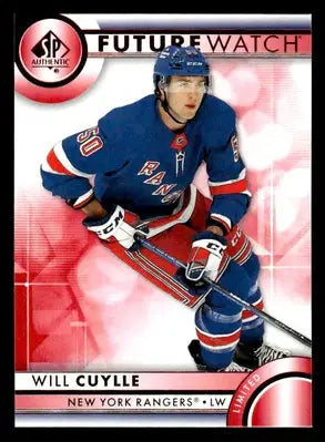2023-24 SP Authentic #104 Will Cuylle Limited Red - Hockey Card Single