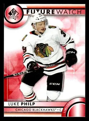 2023-24 SP Authentic #142 Luke Philp Limited Red - Hockey Card Single