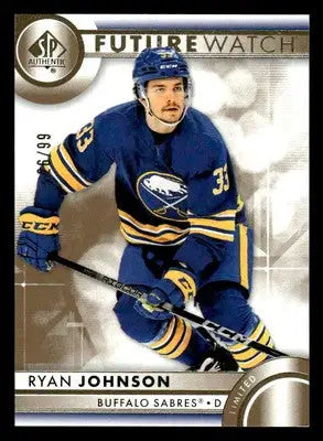 2023-24 SP Authentic #178 Ryan Johnson Limited Gold #/99 - Hockey Card Single