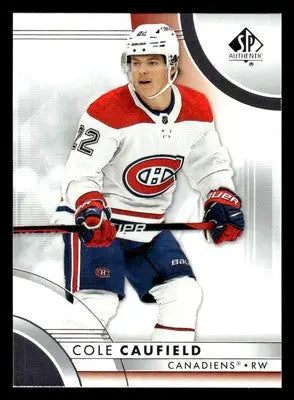 2023-24 SP Authentic #18 Cole Caufield - Hockey Card Single