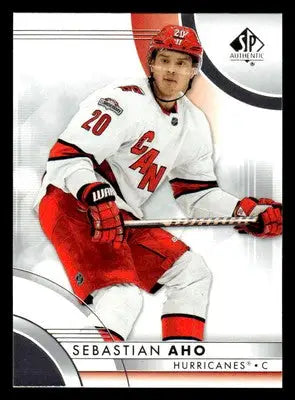 2023-24 SP Authentic #20 Sebastian Aho - Hockey Card Single