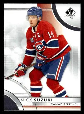 2023-24 SP Authentic #28 Nick Suzuki - Hockey Card Single