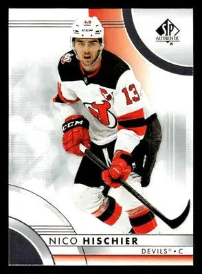 2023-24 SP Authentic #29 Nico Hischier - Hockey Card Single