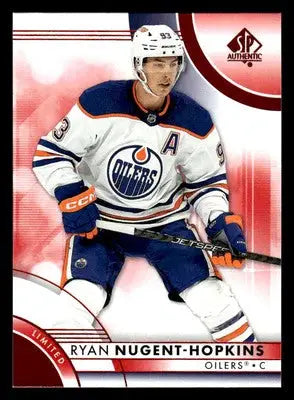 2023-24 SP Authentic #43 Ryan Nugent-Hopkins Limited Red - Hockey Card Single