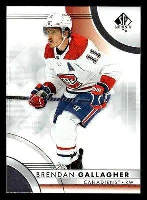 2023-24 SP Authentic #55 Brendan Gallagher - Hockey Card Single