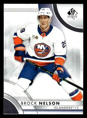 2023-24 SP Authentic #57 Brock Nelson - Hockey Card Single