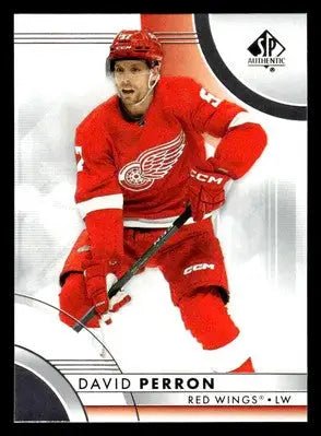 2023-24 SP Authentic #77 David Perron - Hockey Card Single