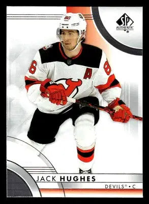 2023-24 SP Authentic #79 Jack Hughes - Hockey Card Single