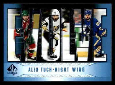 2023-24 SP Authentic #E-2 Alex Tuch Evolve Blue - Hockey Card Single