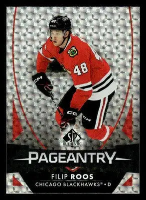 2023-24 SP Authentic #P-19 Filip Roos Pageantry - Hockey Card Single