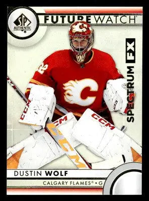 2023-24 SP Authentic #S-81 Dustin Wolf Spectrum FX - Hockey Card Single