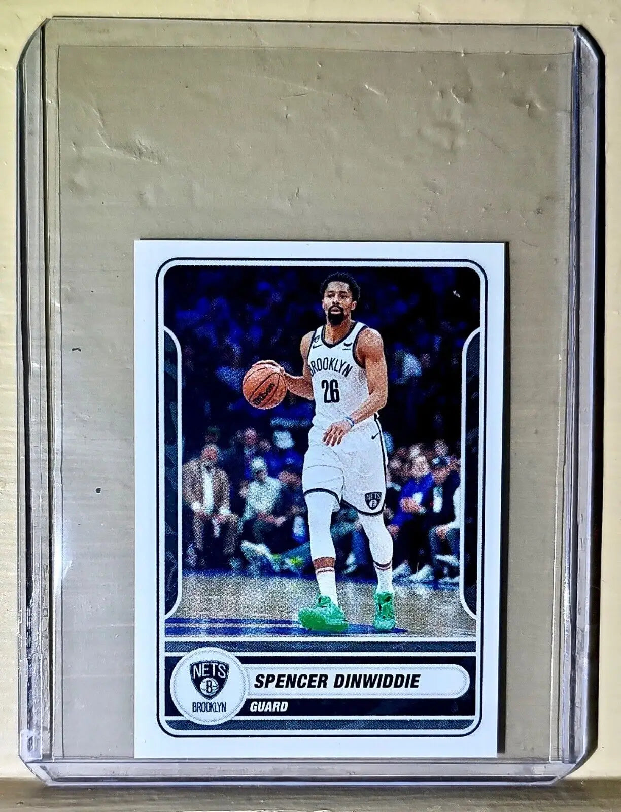2023-24 Spencer Dinwiddie Panini NBA Basketball #136 Sticker Brooklyn Nets - Basketball Card Single