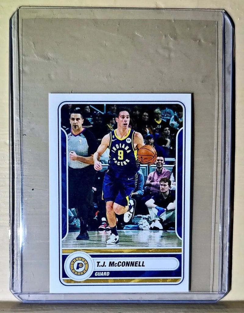 2023-24 T.J. McConnell Panini NBA Basketball #202 Sticker Indiana Pacers - Basketball Card Single