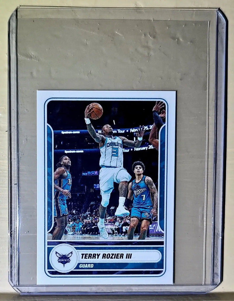 2023-24 Terry Rozier III Panini NBA Basketball #145 Sticker Charlotte Hornets - Basketball Card Single