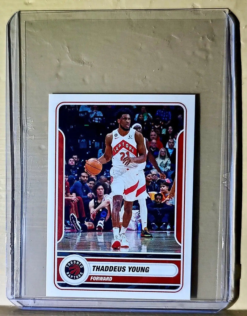 2023-24 Thaddeus Young Panini NBA Basketball #280 Sticker Toronto Raptors - Basketball Card Single