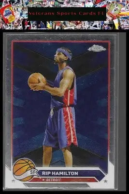 2023-24 Topps Chrome #109 Rip Hamilton