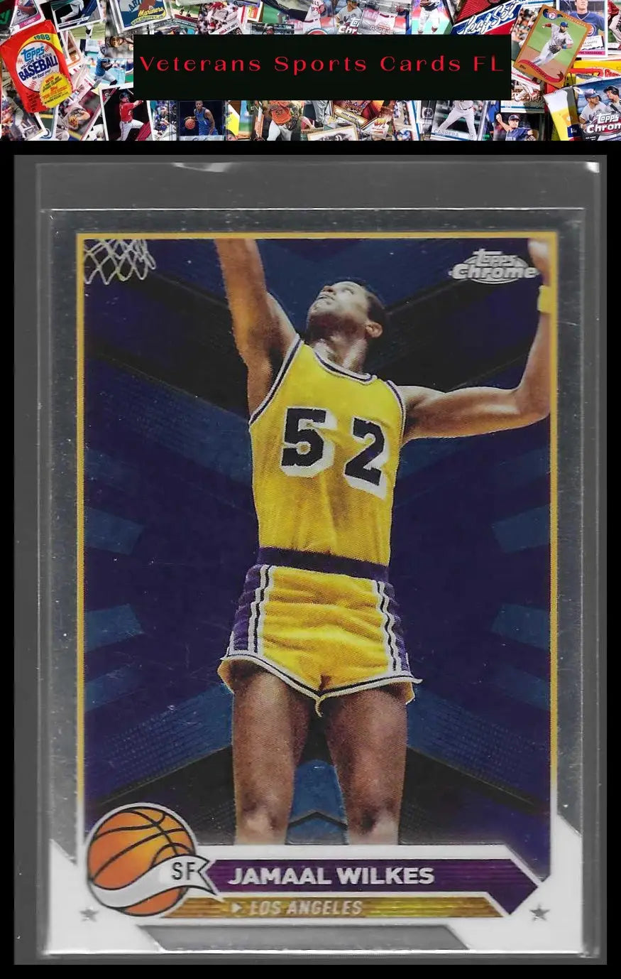 2023-24 Topps Chrome #111 Grant Hill - Basketball Card Single
