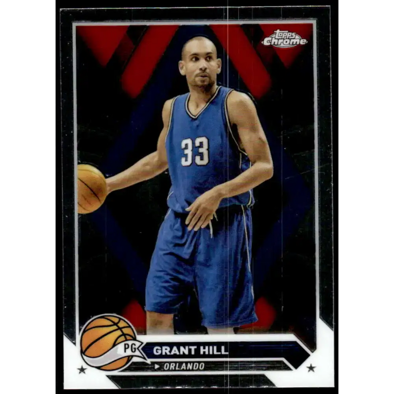 2023-24 Topps Chrome #111 Grant Hill NM-MT Orlando Magic Basketball Card - Basketball Card Single