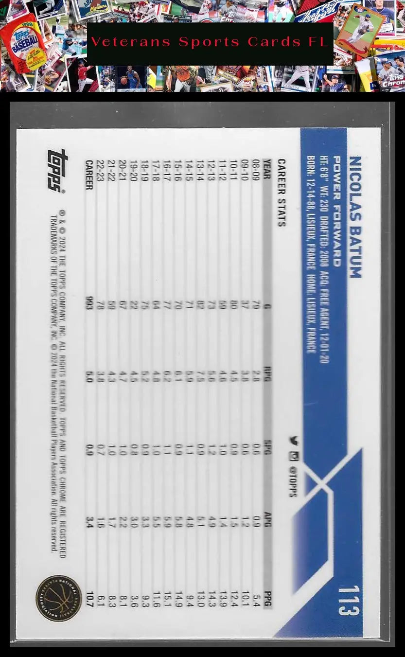 2023-24 Topps Chrome #112 Jamaal Wilkes - Basketball Card Single