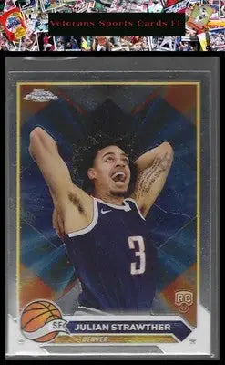 2023-24 Topps Chrome #134 Julian Strawther