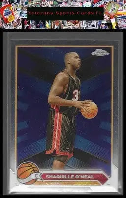 2023-24 Topps Chrome #148 Shaquille O’Neal