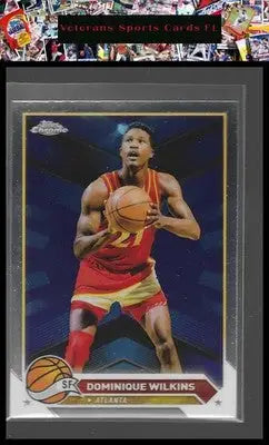 2023-24 Topps Chrome #166 Dominique Wilkins