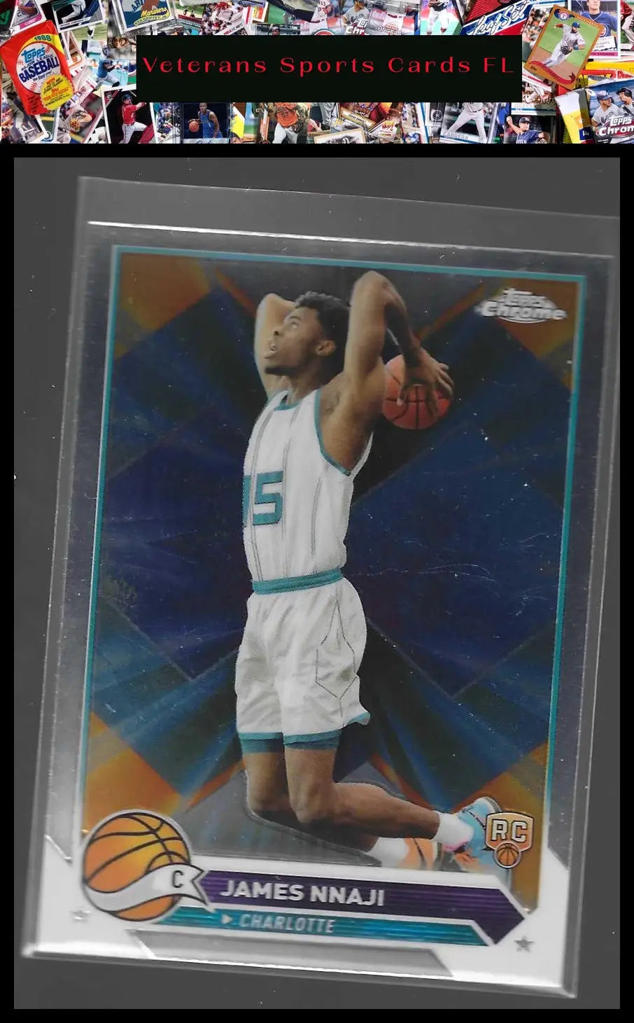 2023-24 Topps Chrome #172 Amari Bailey - Basketball Card Single