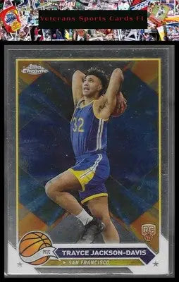 2023-24 Topps Chrome #176 Trayce Jackson-Davis