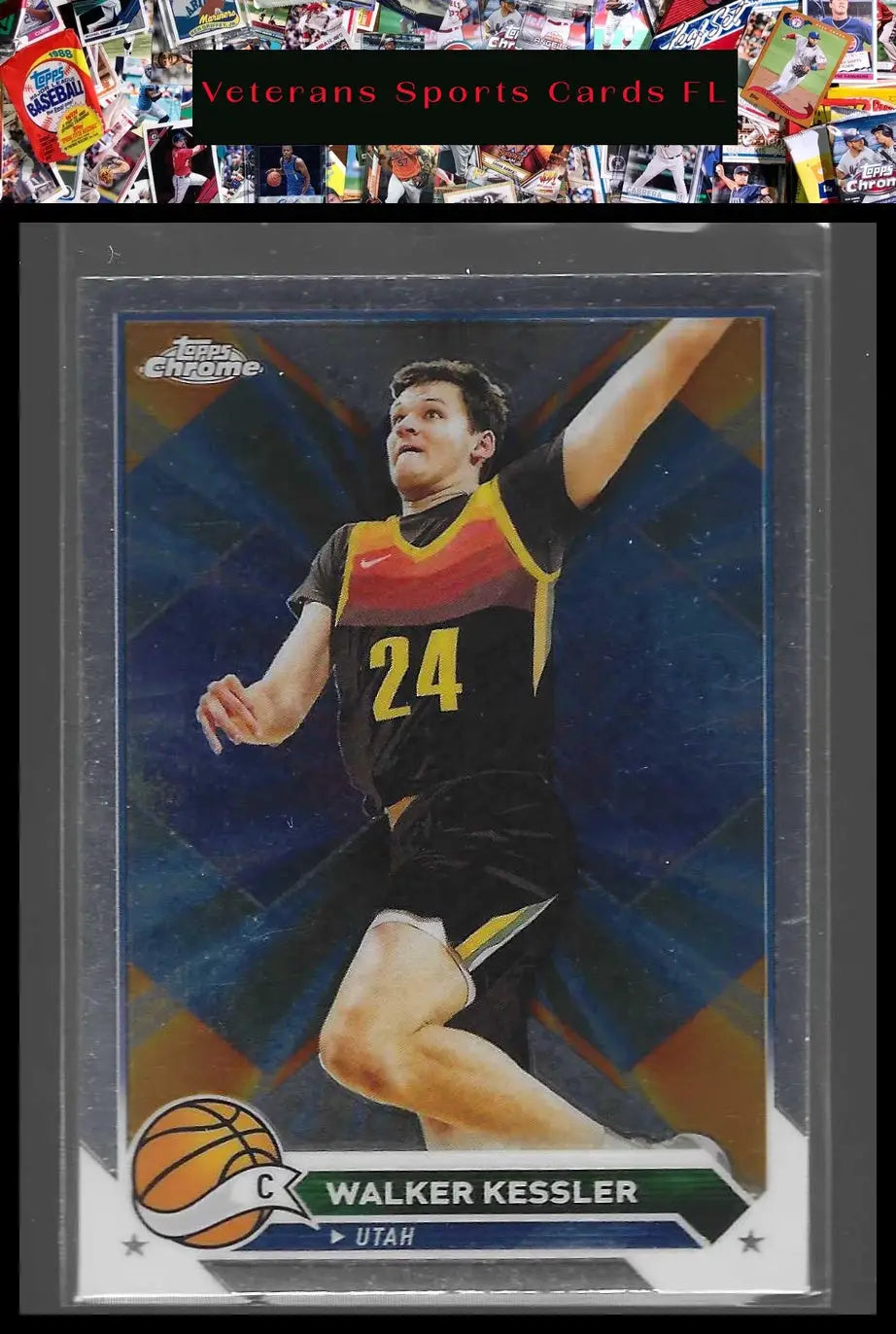 2023-24 Topps Chrome #183 Jaren Jackson Jr. - Basketball Card Single