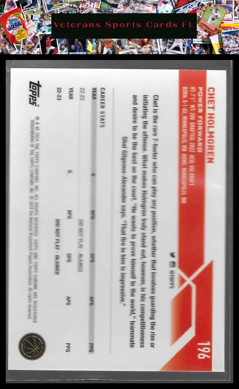 2023-24 Topps Chrome #187 Chris Paul - Basketball Card Single