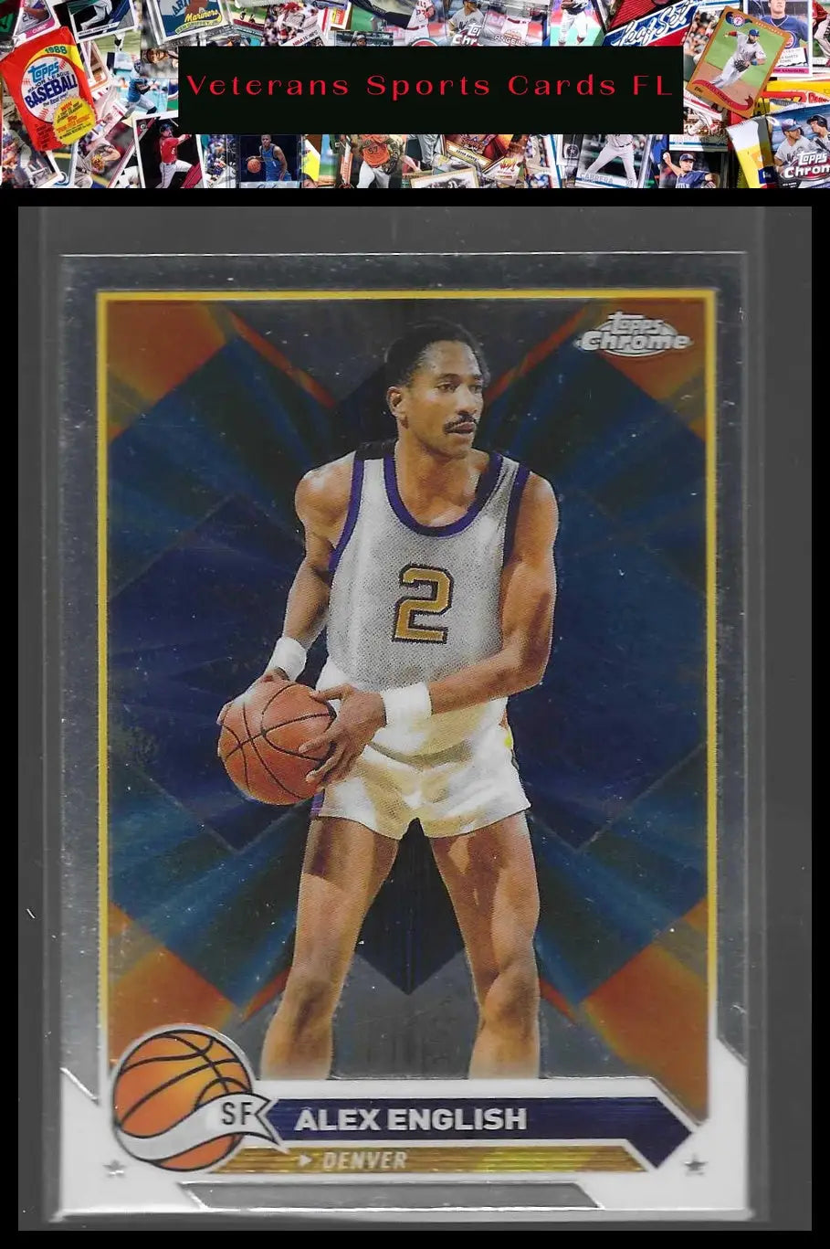2023-24 Topps Chrome #25 Lenny Wilkens - Basketball Card Single