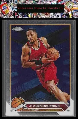 2023-24 Topps Chrome #43 Alonzo Mourning