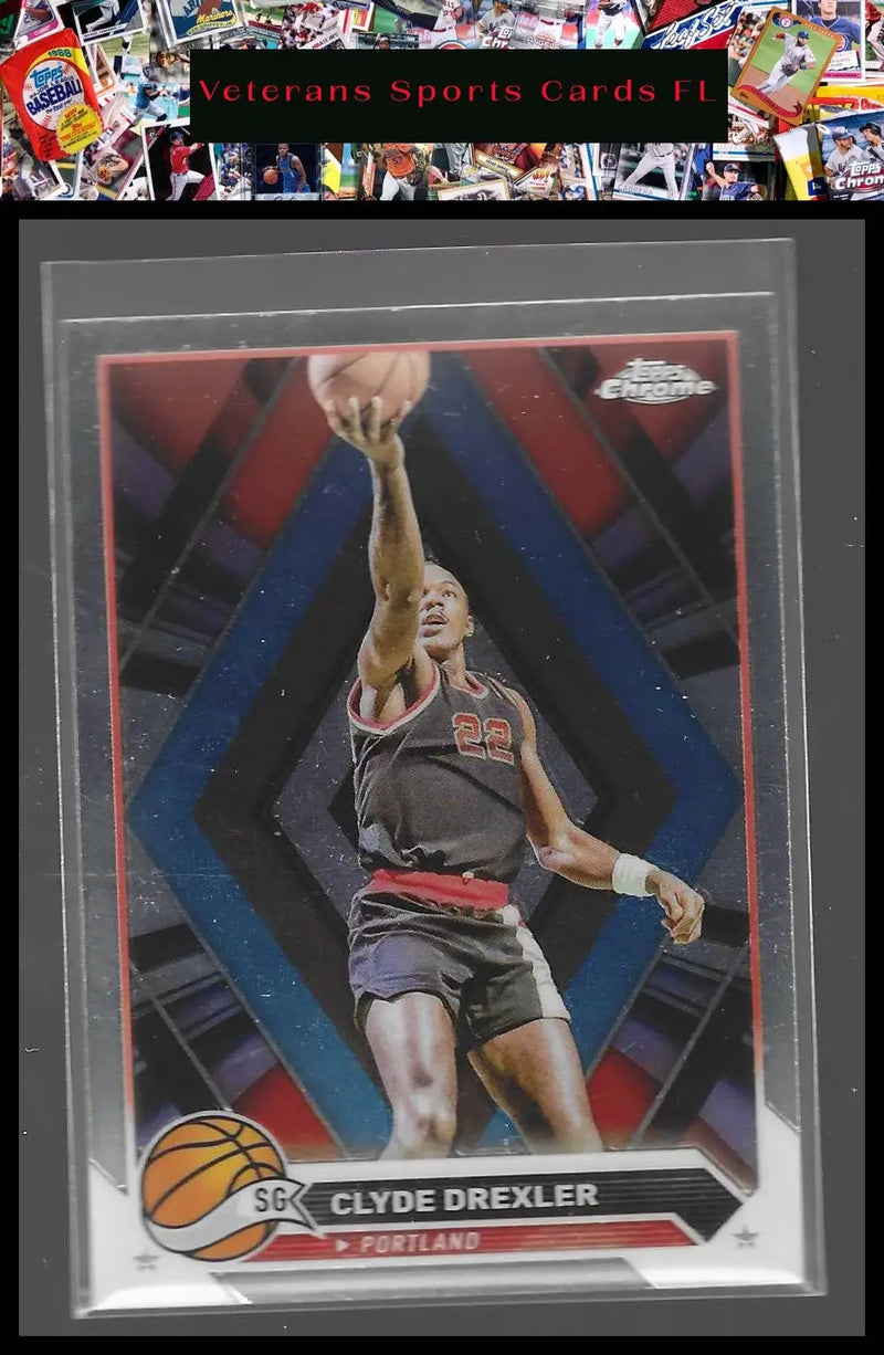2023-24 Topps Chrome #71 Shaedon Sharpe - Basketball Card Single