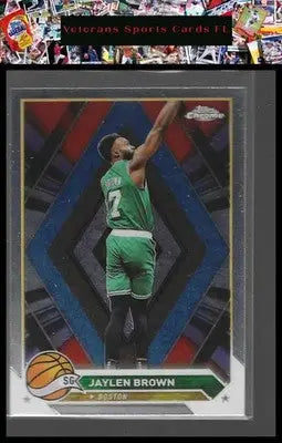 2023-24 Topps Chrome #78 Jaylen Brown