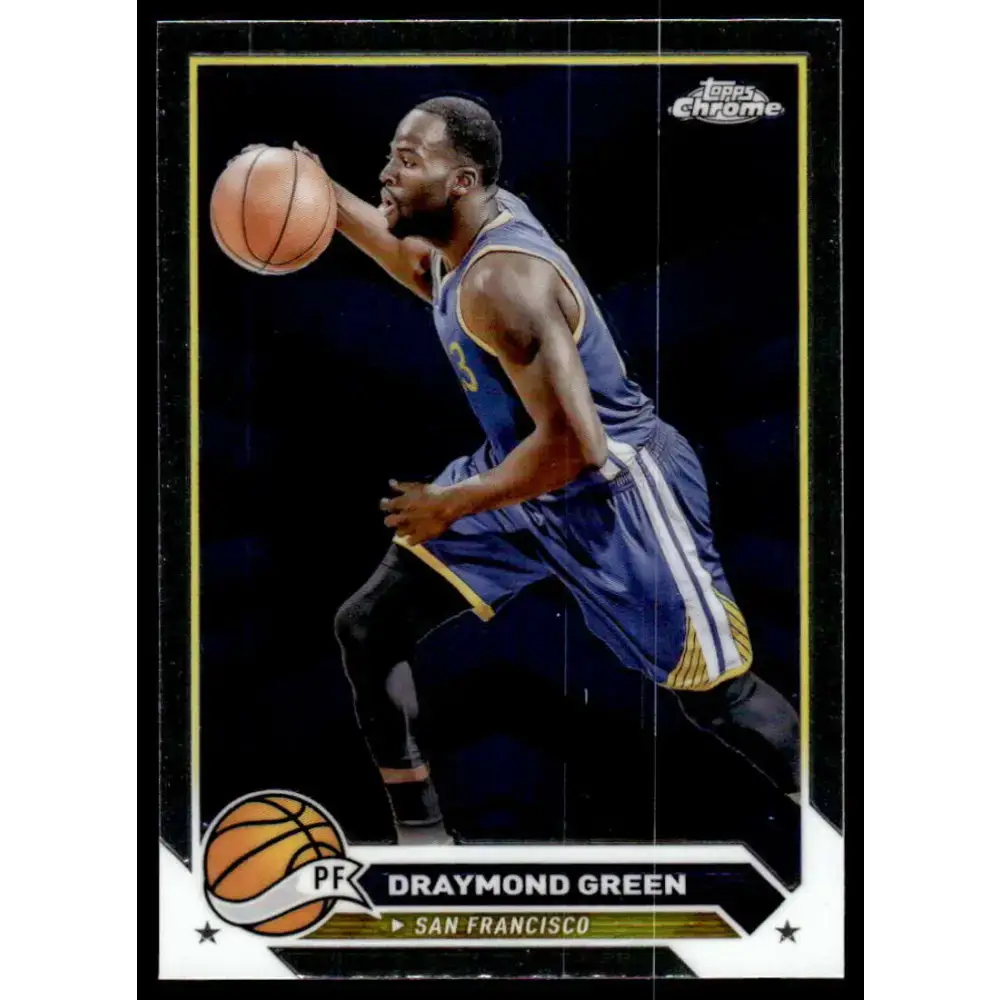 2023-24 Topps Chrome #85 Draymond Green NM-MT Golden State Warriors Basketball Card - Basketball Card Single